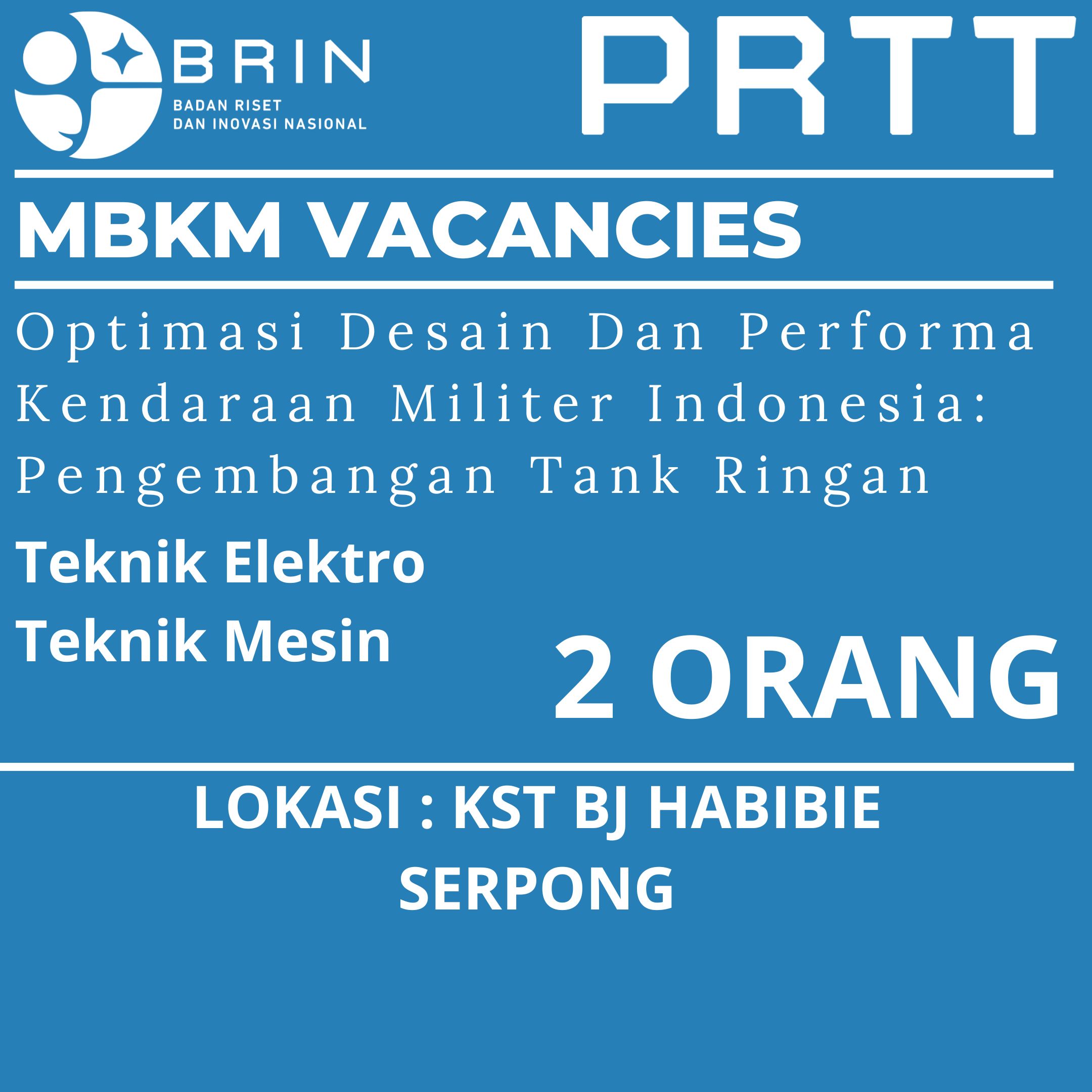MBKM - Optimasi Desain dan Performa Kendaraan Militer Indonesia - Kenyamanan, Desain, dan Rekayasa pada Transportasi