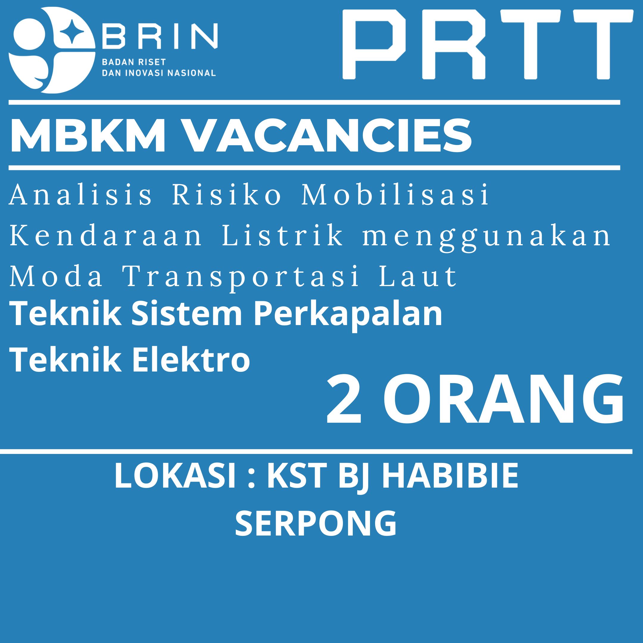 MBKM - Analisis Risiko Mobilisasi Kendaraan Listrik menggunakan Moda Transportasi Laut - Keselamatan Transportasi