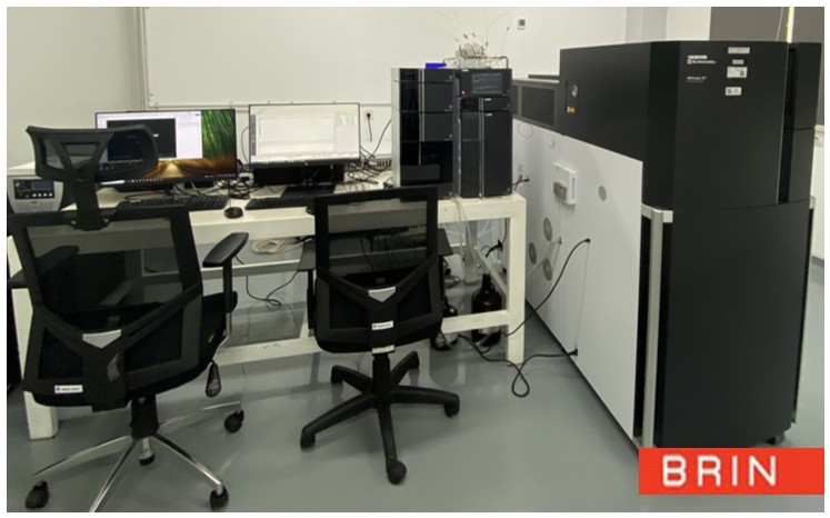 JASA ANALISIS Kualitatif atau Screening - Liquid Chromatography Mass Spectrometry/Mass Spectrometry (LCMS/MS-QToF) Gedung Genomik