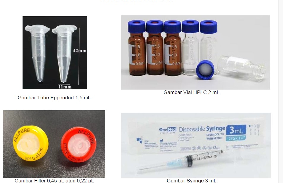 JASA ANALISIS Kualitatif atau Screening - Liquid Chromatography Mass Spectrometry (LCMS-QToF) Gedung Genomik