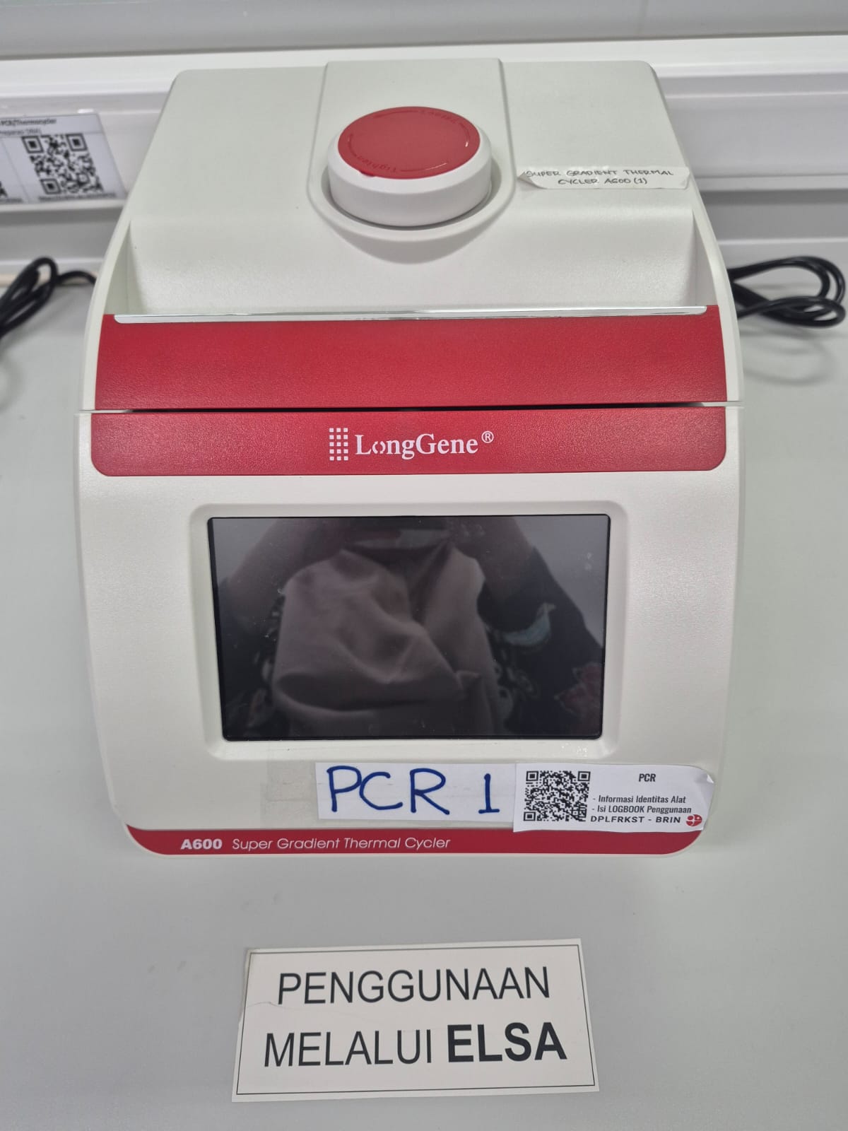 Penggunaan PCR 1 Super Gradient Thermal Cycler LongGene A600 
